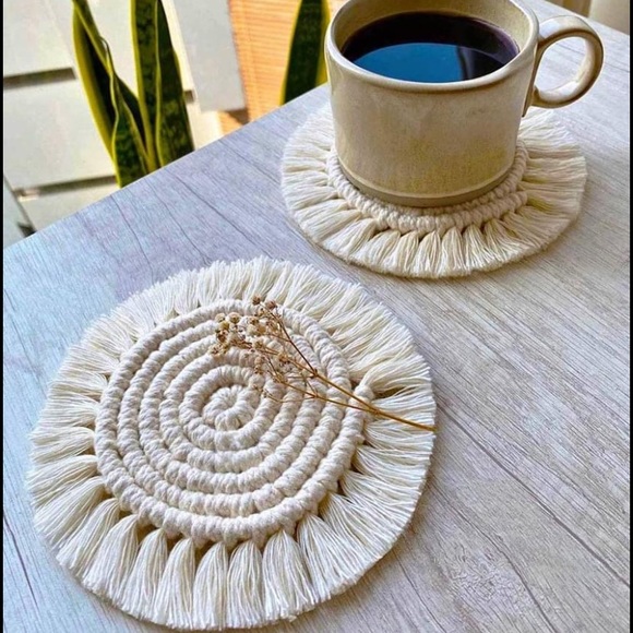 Other - BOHO Chic Handmade Coasters